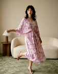 Sienna Kaftan Dress - Lilac