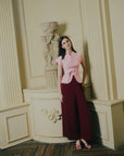 Maven Top - Wine / Pink