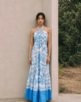 Amalfi Halter Maxi Dress