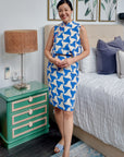 Jess Cheongsam - Azure / European Dream