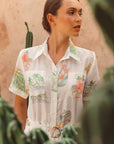 Treasure Island Linen Playsuit