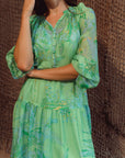 Fern Silk Dress