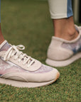 Mesh Embroidery Sneaker