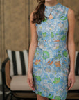 Lotus Jacquard Dress