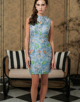 Lotus Jacquard Dress