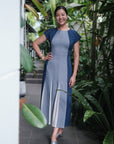 No Monday Blues Chambray Dress