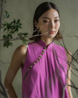 Jess Jumpsuit - Pink Lilac / Cream & Black / Cobalt