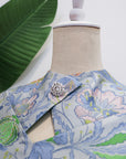 Lotus Jacquard Dress
