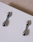 Dewdrops Stud Earrings - Gold / Silver