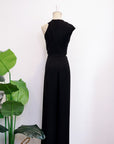 Leilani Maxi Jumpsuit - Red / Navy (Pre-Order)