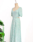 Paisley Convertible Midi Dress