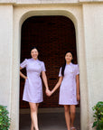 Lil' Rebekah Shift Cheongsam - Lilac