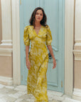 Cherise Maxi Dress - Chartreuse