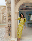 Cherise Maxi Dress - Chartreuse