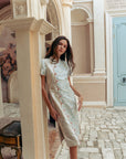 Aurora Jacquard Cheongsam