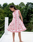 Lil' Striped Bloom Shirt Dress