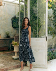 Astoria Drop Waisted Maxi Dress