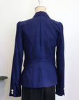Nola Tailored Blazer - Blush Pink / White / Navy