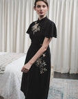 Drea Signature Cut-out Cheongsam with Sleeves (Pre-Order)