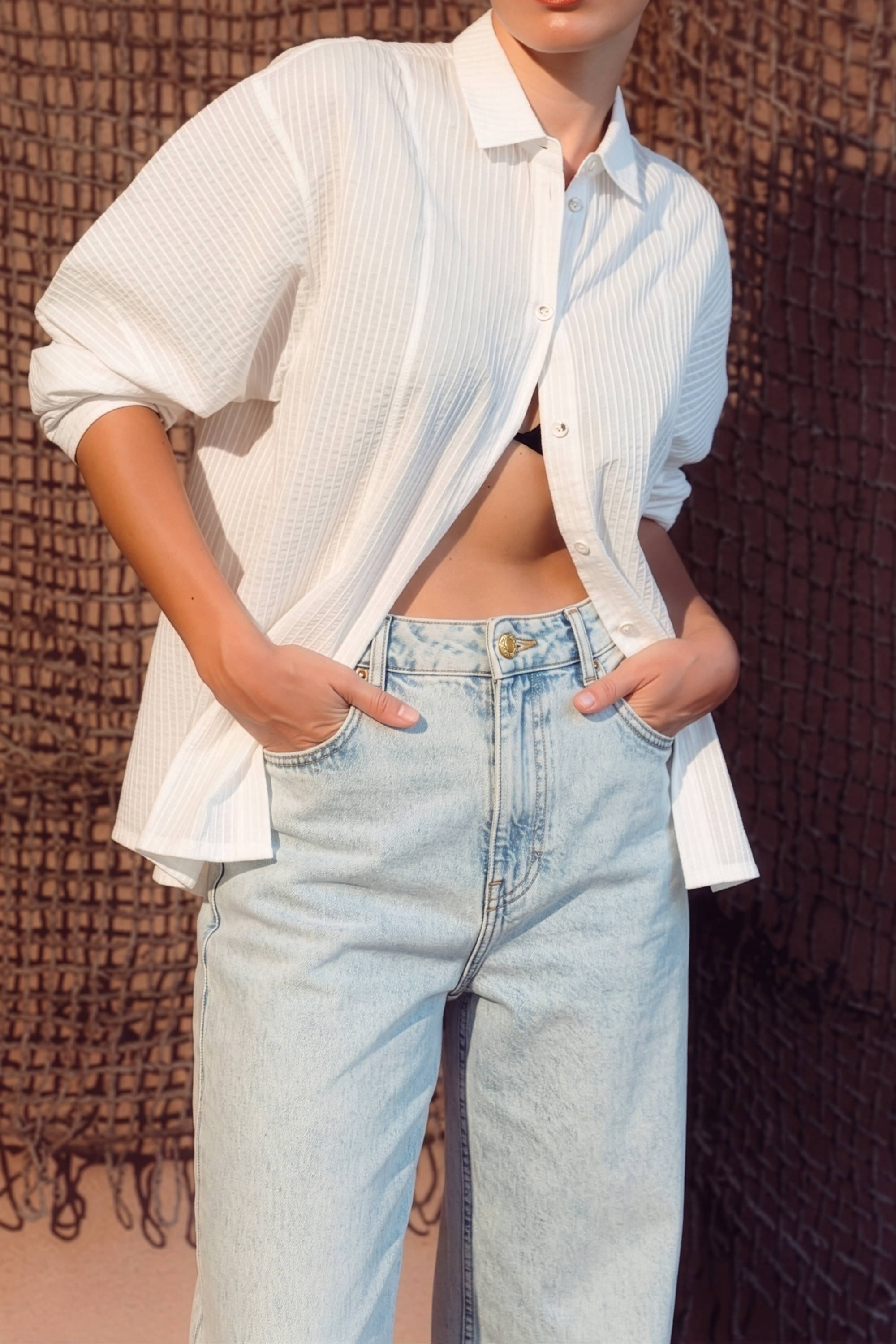 Kallia Pleated Shirt