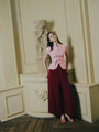 Maven Pants - Wine / Pink