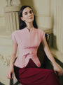 Maven Top - Wine / Pink