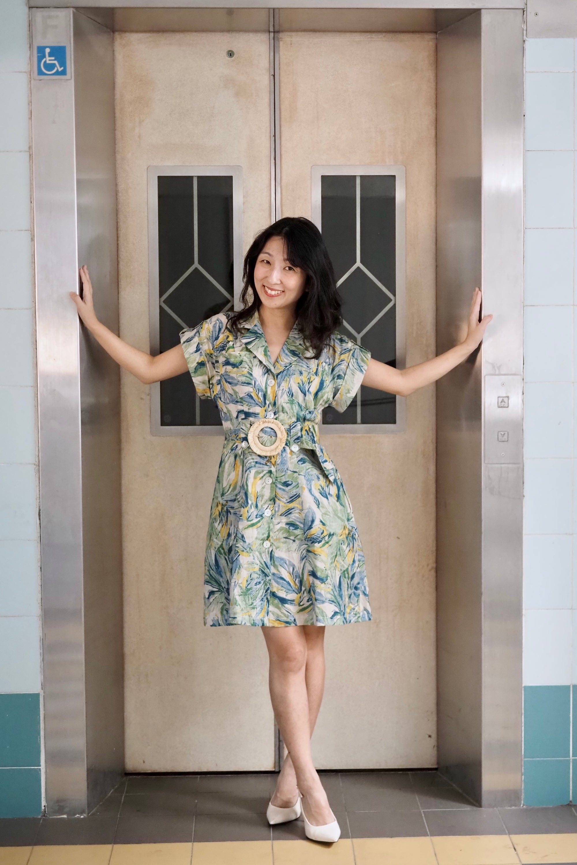 Acacia Belted Shirt Dress