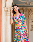 In-a-Knot Dress - Garden Rhapsody