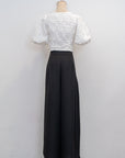 Palazzo Pleated Pants - Black