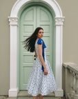 Carrie Lace Toga Dress