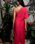 Luna Toga Skirt Set - Tangerine / Coral