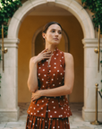 Tribeca Tailored Waistcoat - Polka Dot