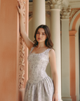 Astoria Drop Waisted Maxi Dress
