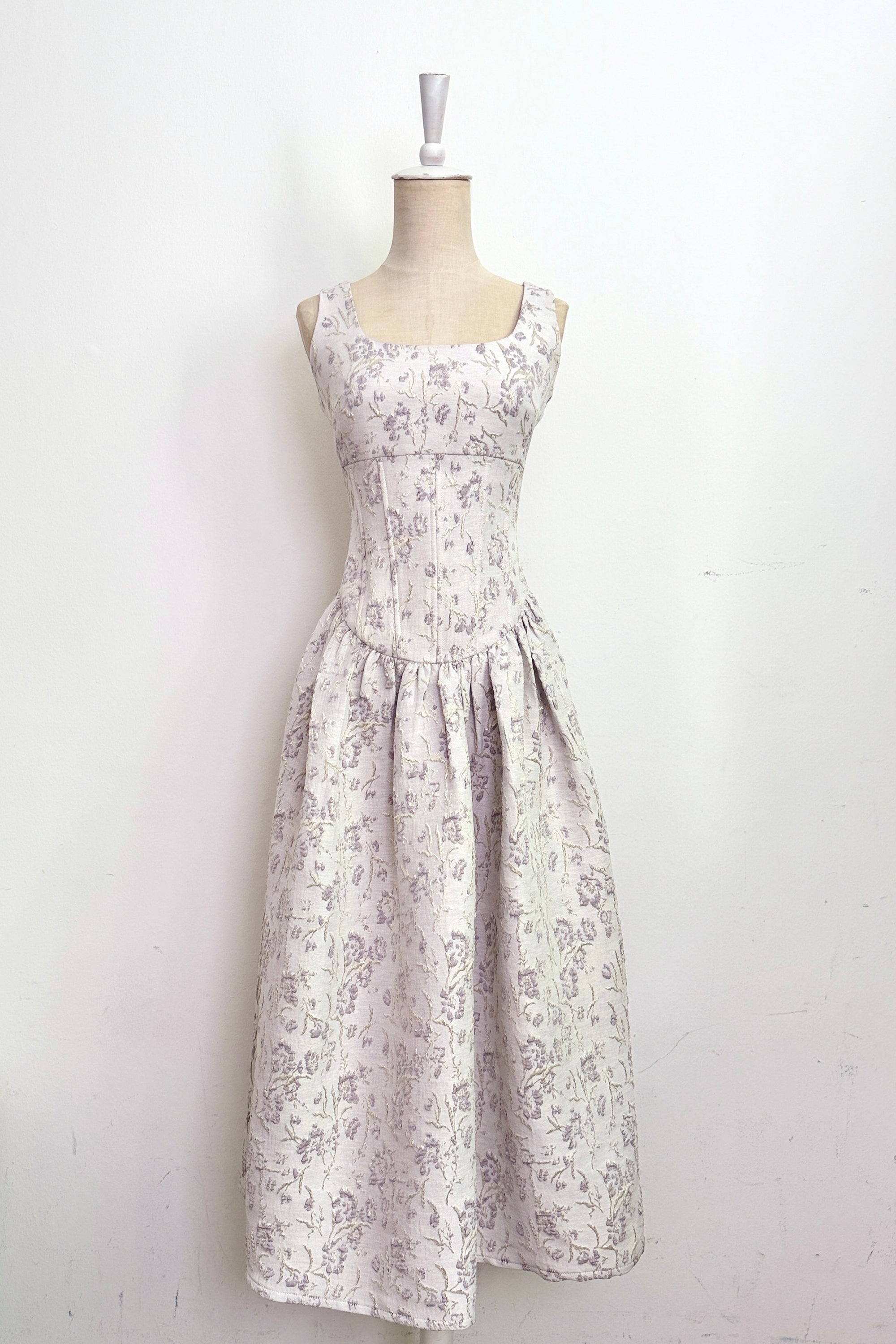 Astoria Drop Waisted Maxi Dress