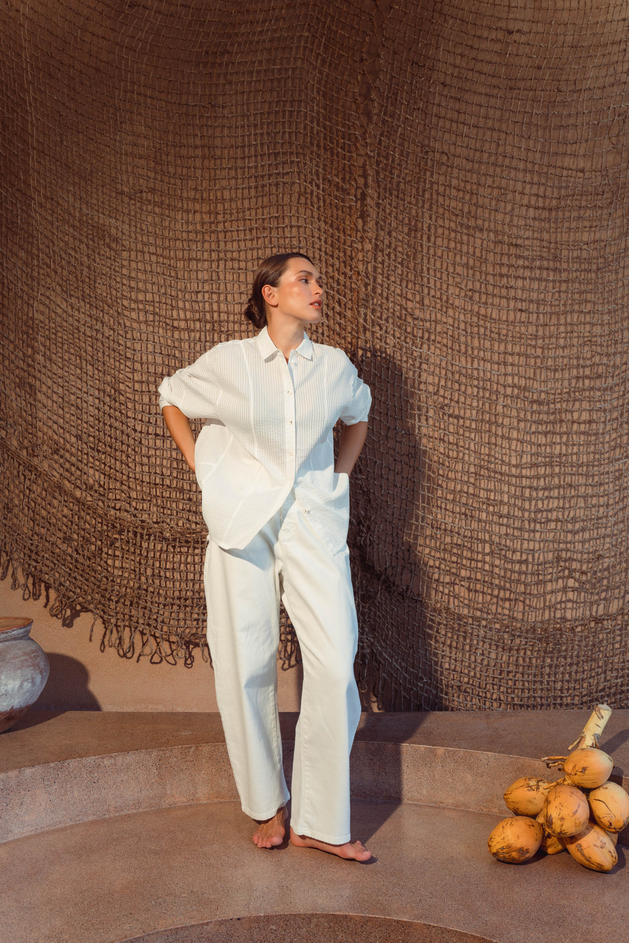 Kallia Pleated Shirt