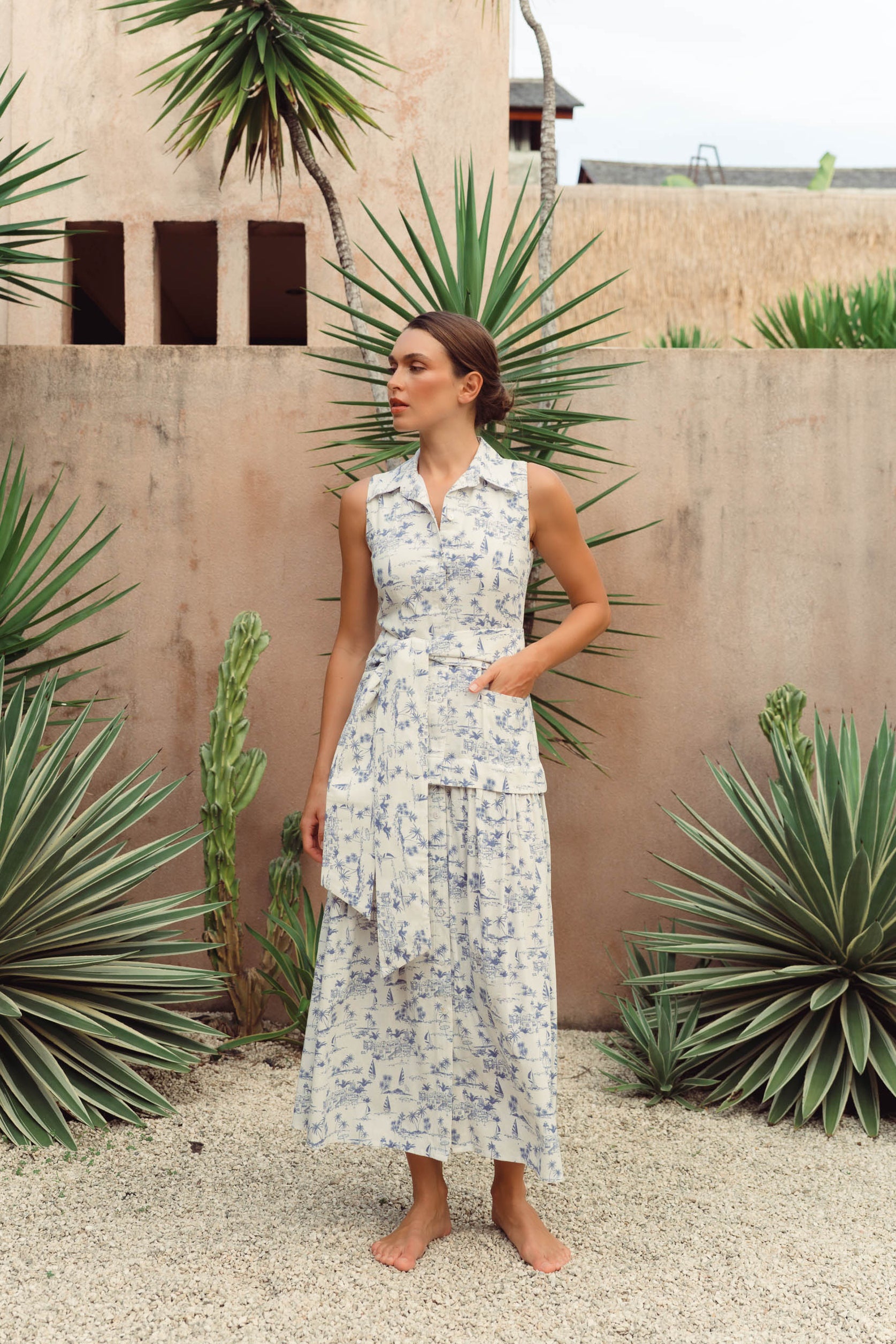 Holiday Convertible Shirt Dress PREORDER