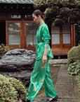 Midori Wrap Silk Jacket