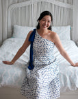 Carrie Lace Toga Dress