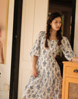Josie Dress - Blue Blooms