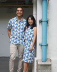 Jess Cheongsam - Azure / European Dream