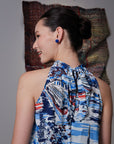 Jess Cheongsam - Azure / European Dream