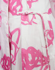 Heidi Tailored Shorts - Tulip Blooms / Pink Floral