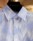 Lil' Man Kei Shirt - Crimson / Blue