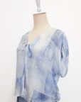 Gene Reversible Tie Top
