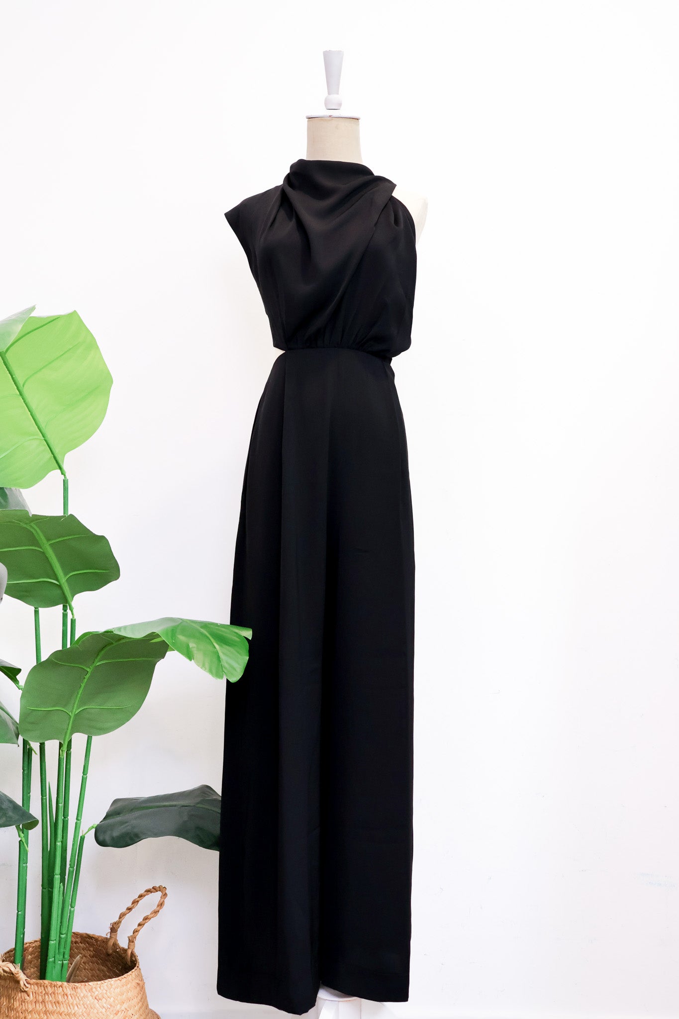 Leilani Maxi Jumpsuit - Red / Navy (Pre-Order)