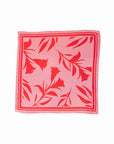 TMP Knits Silk Twill Scarf - Coral & Pink