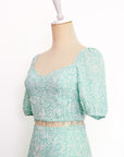 Paisley Convertible Midi Dress