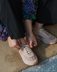 Mesh Embroidery Sneaker