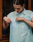 Mei Samfu Shirt - Stripes / White