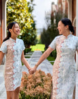 Aurora Jacquard Cheongsam